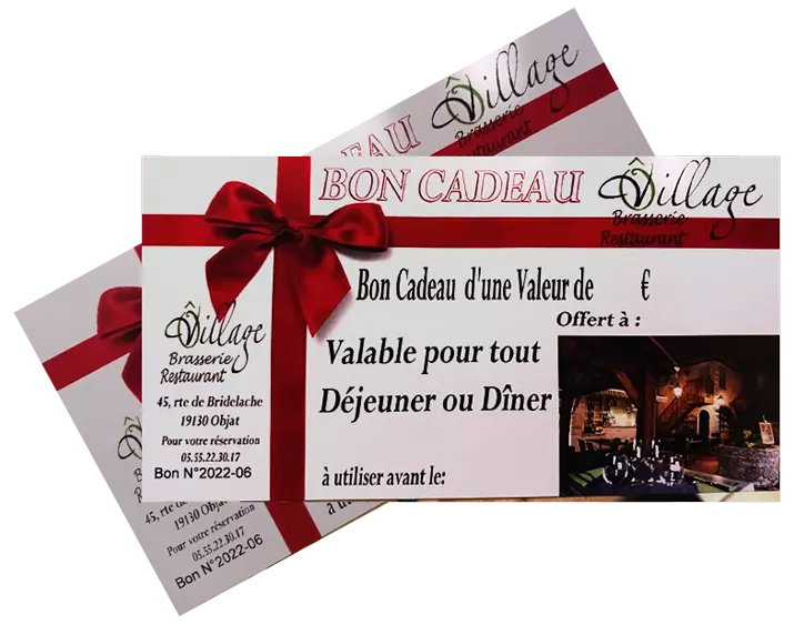 Ô Village : restaurant brasserie à Objat près de Brive-la-Gaillarde (19)